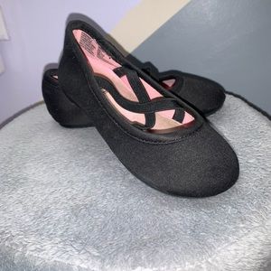 Black Toddler Ballet Flats